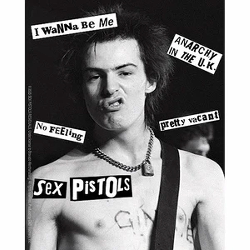 SEX PISTOLS セックスピストルズ - Sid Vicious / ステッカー 【公式 / オフィシャル】