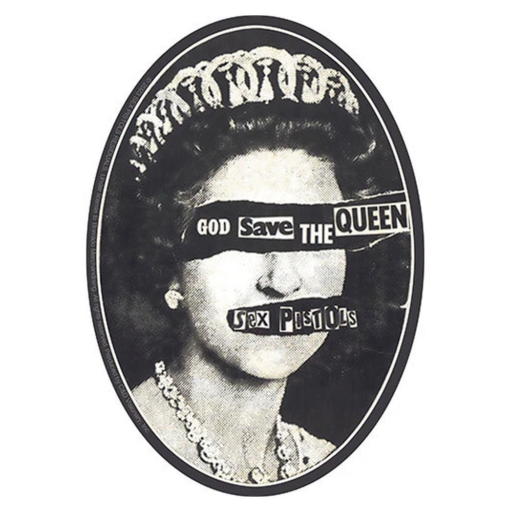 SEX PISTOLS セックスピストルズ (デビュー 50周年 ) - God Save The Queen / ステッカー - PGS