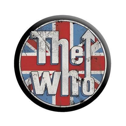 THE WHO ザ・フー (映画公開記念 ) - Union Jack Logo / バッジ 【公式 / オフィシャル】
