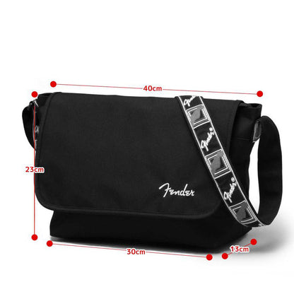 FENDER フェンダー (設立 80周年 ) - フラップショルダー / グレーストラップ / ショルダーバッグ 【公式 / オフィシャル】