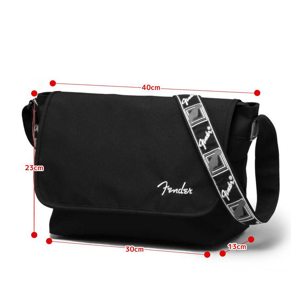 FENDER フェンダー (設立 80周年 ) - フラップショルダー / グレーストラップ / ショルダーバッグ 【公式 / オフィシャル】