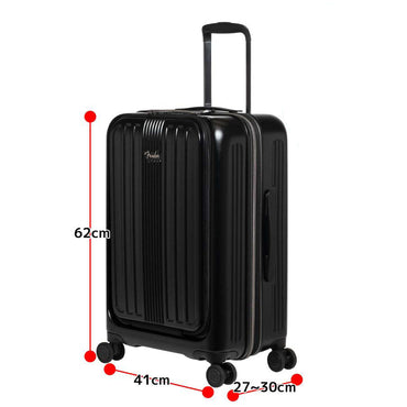 FENDER (80th Anniversary) - Suitcase / Expandable Type / Black / Carry Case