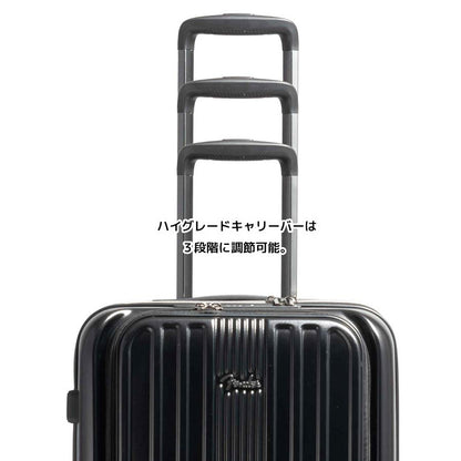 FENDER フェンダー (設立 80周年 ) - スーツケース / 拡張式タイプ / ブラック / キャリーケース 【公式 / オフィシャル】