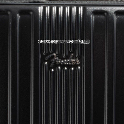 FENDER フェンダー (設立 80周年 ) - スーツケース / 拡張式タイプ / ブラック / キャリーケース 【公式 / オフィシャル】