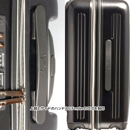 FENDER (80th Anniversary) - Suitcase / Expandable / White / Carry Case