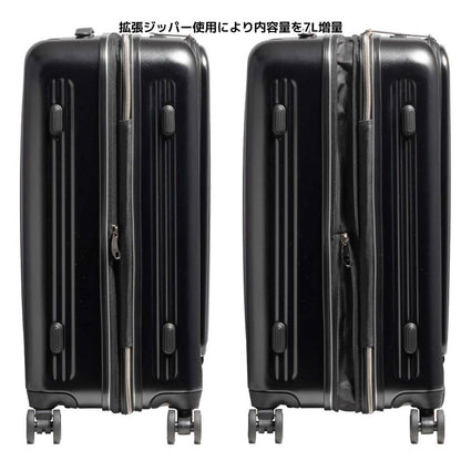 FENDER フェンダー (設立 80周年 ) - スーツケース / 拡張式タイプ / ガンメタル / キャリーケース 【公式 / オフィシャル】