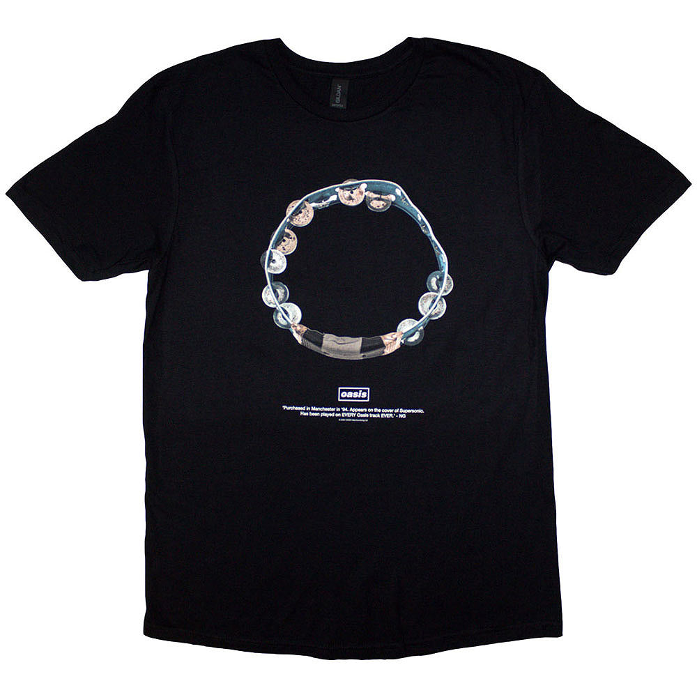 OASIS オアシス (10月 来日 記念 ) - Definitely Maybe Tambourine / Tシャツ / メンズ 【公式 / オフィシャル】