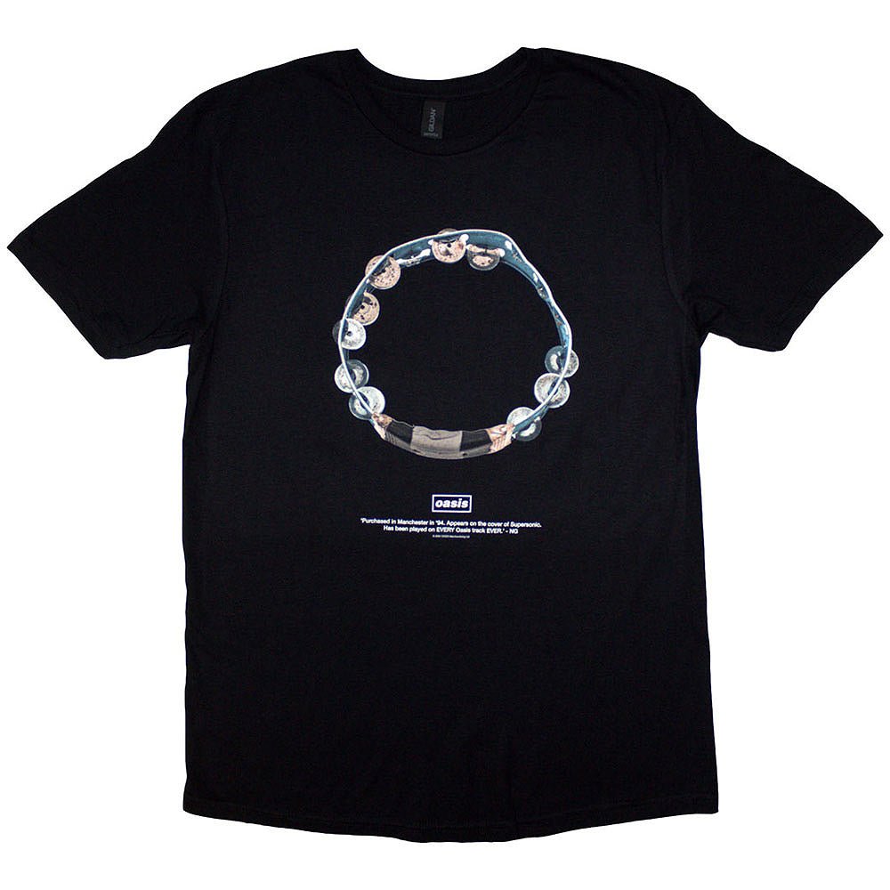 【予約商品】 OASIS オアシス (結成 35周年 ) - Definitely Maybe Tambourine / Tシャツ / メンズ - PGS