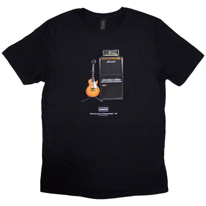 【予約商品】 OASIS オアシス (10月 来日 記念 ) - Definitely Maybe Guitar (Black) / Tシャツ / メンズ - PGS