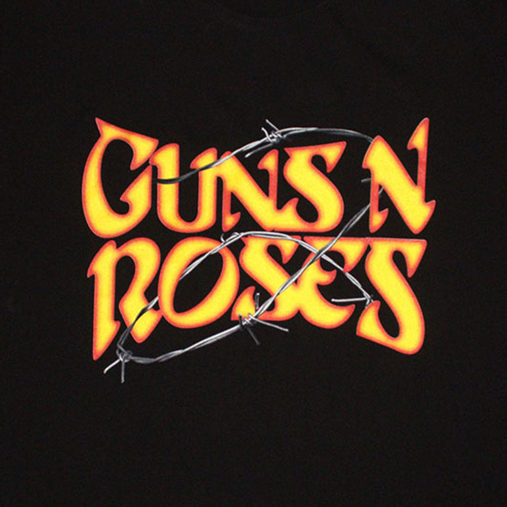 GUNS N ROSES ガンズアンドローゼズ (デビュー 40周年 ) - Paradise City / バックプリントあり / Tシャツ / メンズ