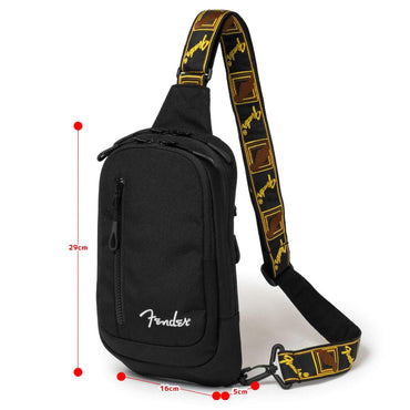 [Pre-order item] FENDER (80th anniversary) - Body bag / Sling bag / Grey strap / Bag