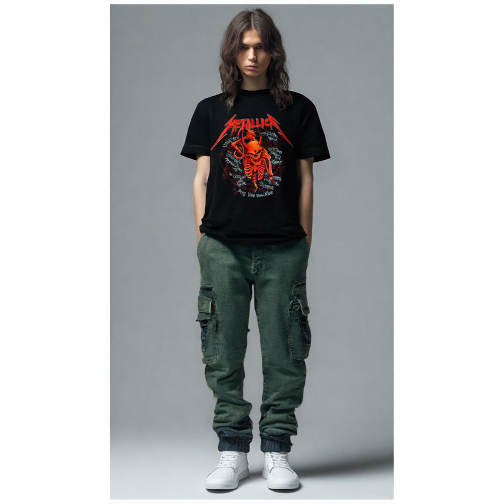 METALLICA メタリカ - Skull Screaming Red 72 Seasons / バックプリントあり / Tシャツ / メンズ