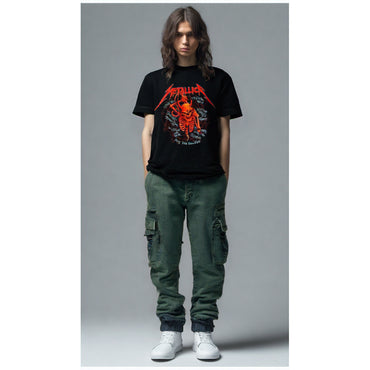 METALLICA メタリカ - Skull Screaming Red 72 Seasons / バックプリントあり / Tシャツ / メンズ