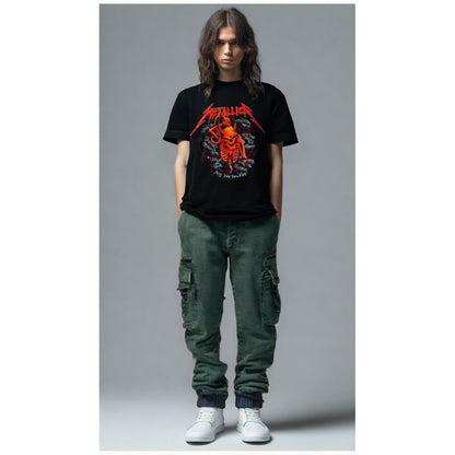 METALLICA メタリカ - Skull Screaming Red 72 Seasons / バックプリントあり / Tシャツ / メンズ