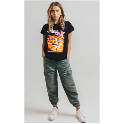 JUDAS PRIEST ジューダスプリースト - FIREPOWER / 限定 / Tシャツ / レディース