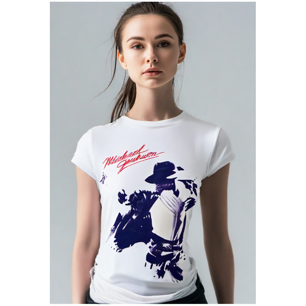 MICHAEL JACKSON マイケルジャクソン (2026年 映画公開 ) - KING OF POP PORTRAIT / Amplified（ ブランド ） / レア / Tシャツ / レディース