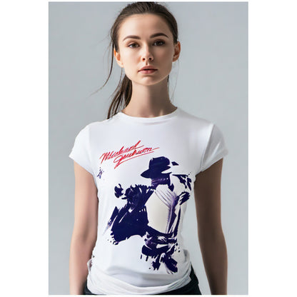 MICHAEL JACKSON マイケルジャクソン (2026年 映画公開 ) - KING OF POP PORTRAIT / Amplified（ ブランド ） / レア / Tシャツ / レディース