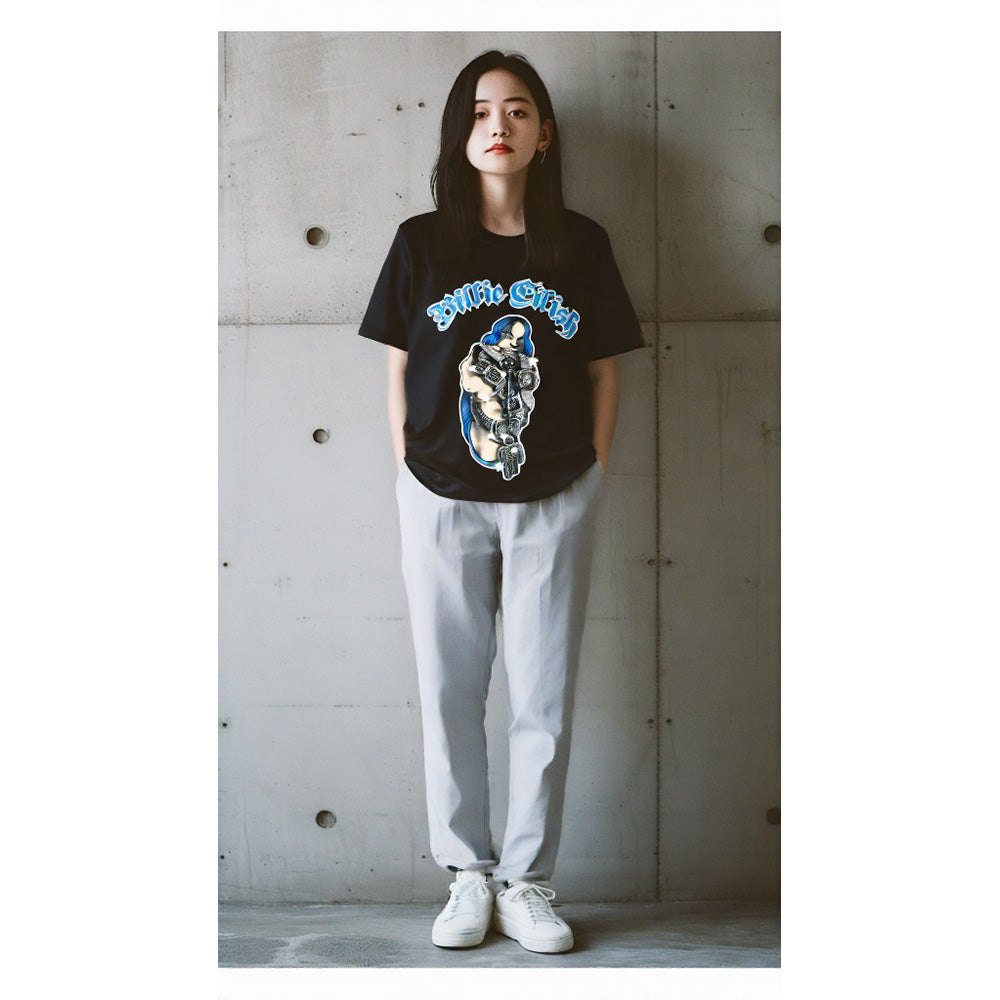 BILLIE EILISH ビリーアイリッシュ - Bling / Glitter Print / Tシャツ / メンズ 【公式 / オフィシャル】
