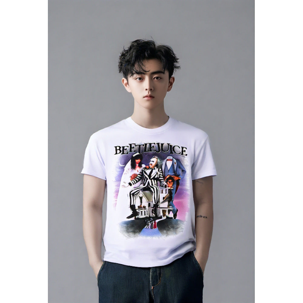 BEETLEJUICE ビートルジュース - Poster White / Tシャツ / メンズ 【公式 / オフィシャル】
