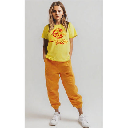 STRANGER THINGS ストレンジャー・シングス (シーズン5 配信 記念 ) - SURFER BOY PIZZA / バックプリントあり / Tシャツ / メンズ - PGS