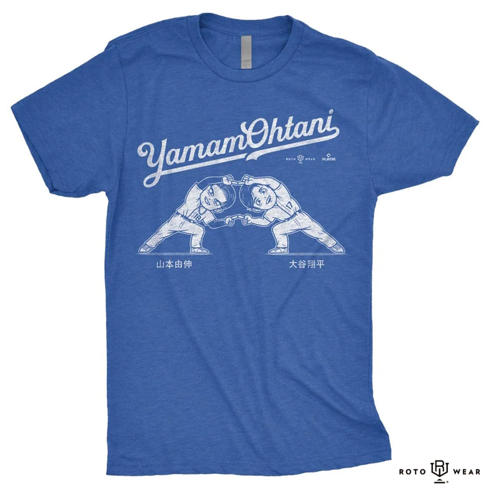 【予約商品】 SHOHEI OHTANI 大谷翔平 - YamamotoOhtani / フュージョンポーズ / RotoWear（ブランド） / Tシャツ / メンズ 【公式 / オフィシャル】