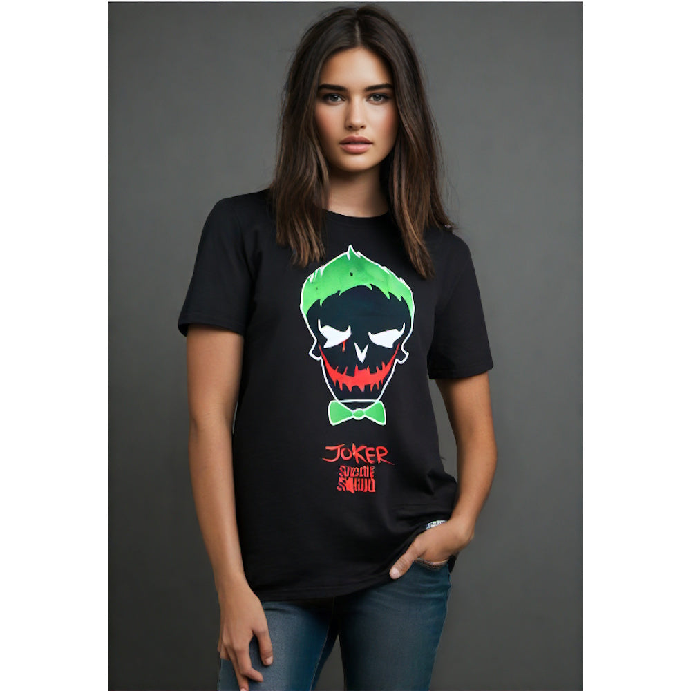 SUICIDE SQUAD スーサイドスクワッド (ジョーカー 生誕 80周年 ) - JOKER ICON / レア / Tシャツ / メンズ 【公式 / オフィシャル】