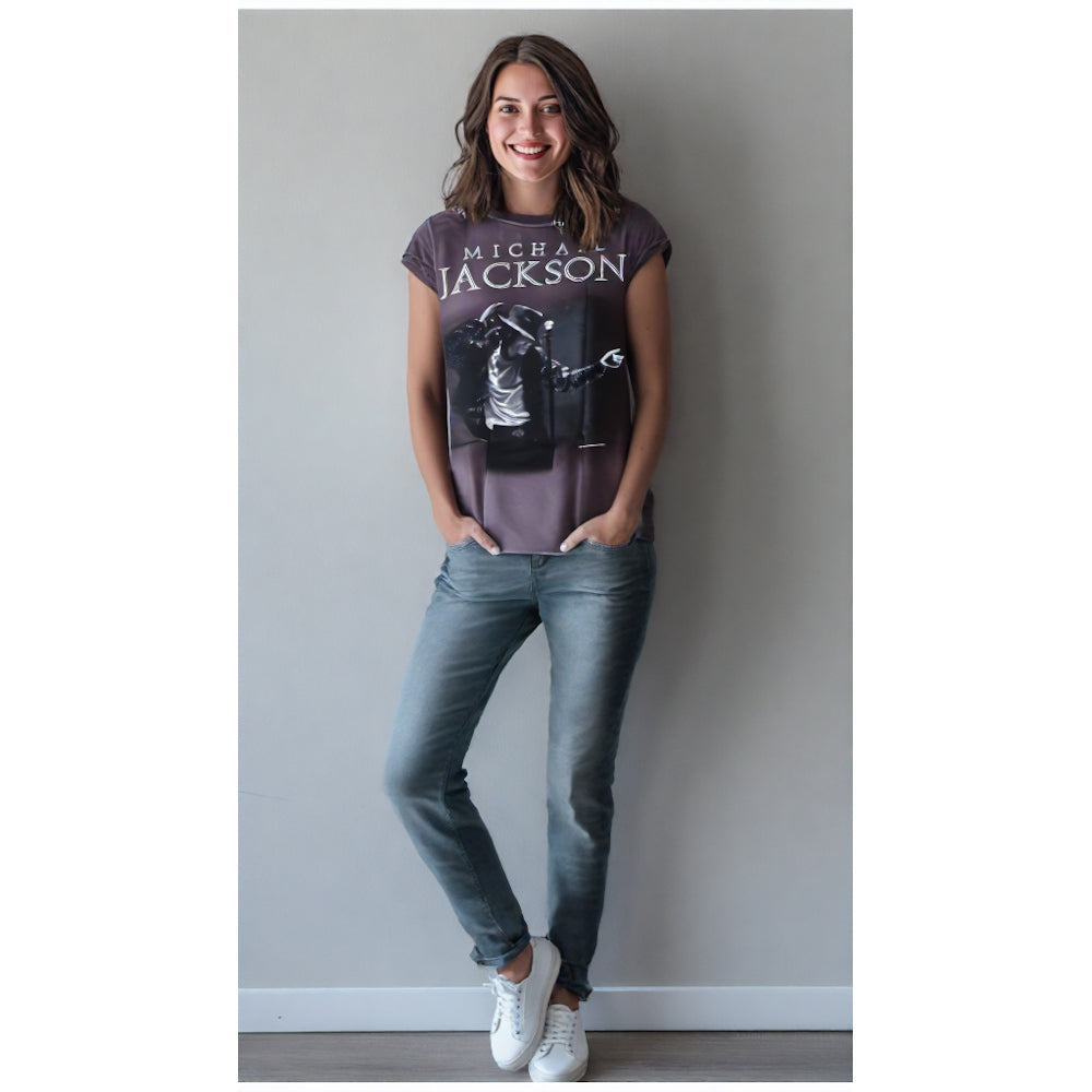 
                  
                    MICHAEL JACKSON Michael Jackson (Biographical film to be released in 2025) - MICHAEL JACKSON / Amplified (Brand) / T-shirt / Women's
                  
                