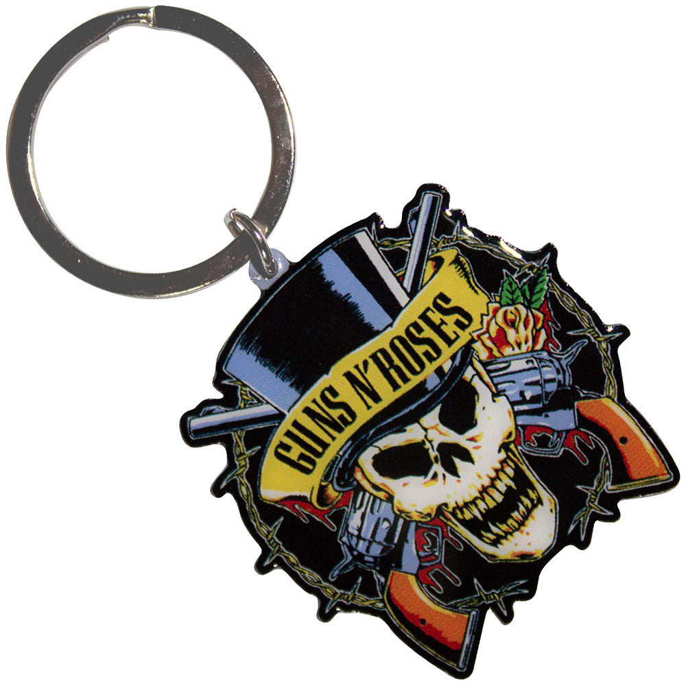 【予約商品】 GUNS N ROSES ガンズアンドローゼズ (5月 来日 記念 ) - Top Hat / キーホルダー 【公式 / オフィシャル】