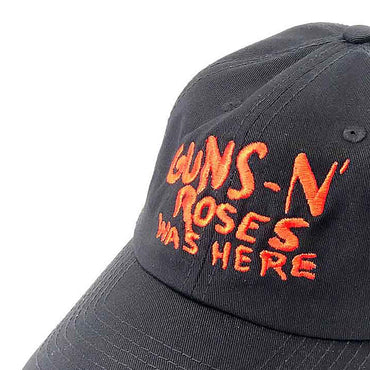 GUNS N ROSES ガンズアンドローゼズ (結成 40周年 ) - Was Here / 限定 / キャップ / メンズ 【公式 / オフィシャル】