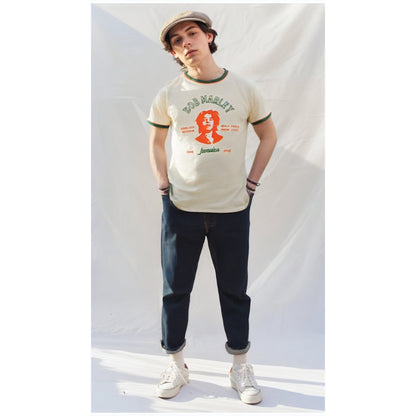 BOB MARLEY ボブマーリー (生誕 80年 ) - Thing Called Love / リンガー / Tシャツ / メンズ 【公式 / オフィシャル】