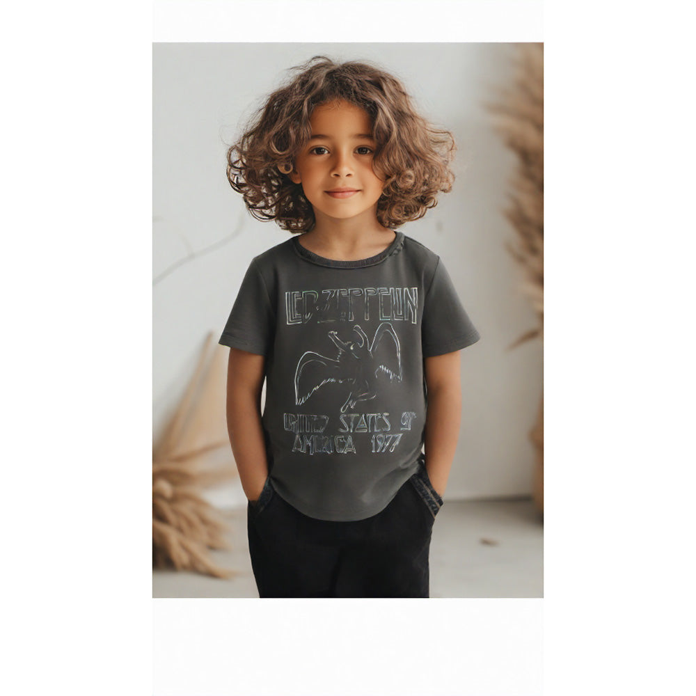 LED ZEPPELIN (Official Movie Release Commemoration) - US 77 Tour / Mini Amps / Amplified (Brand) / T-shirt / Kids