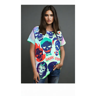 SUICIDE SQUAD スーサイドスクワッド (ジョーカー 生誕 80周年 ) - POSTER SUBLIMATION / Tシャツ / メンズ