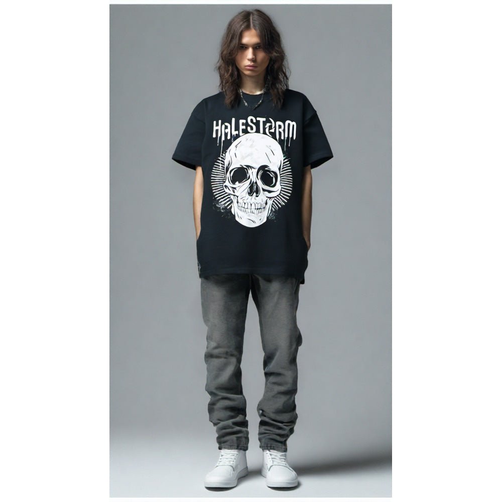 HALESTORM ヘイルストーム - 限定 / HALESKULL / バックプリントあり / ヴィンテージ / Tシャツ / メンズ - PGS