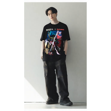 IRON MAIDEN アイアンメイデン (結成 50周年 ) - Dead By Daylight Killer Realm / バックプリントあり / 限定 / Tシャツ / メンズ 【公式 / オフィシャル】