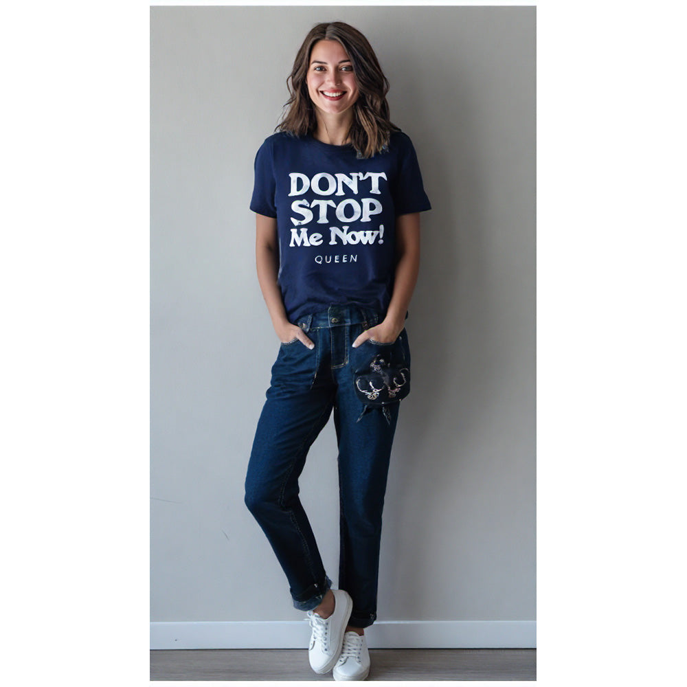 QUEEN クイーン (結成 55周年 ) - Don't Stop Me Now / Tシャツ / メンズ 【公式 / オフィシャル】