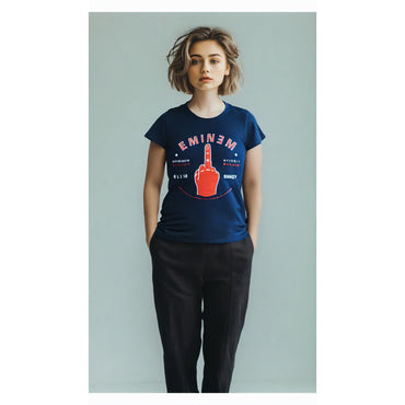 [Discontinued last sale/special price] EMINEM - Detroit Finger / T-shirt / Women's