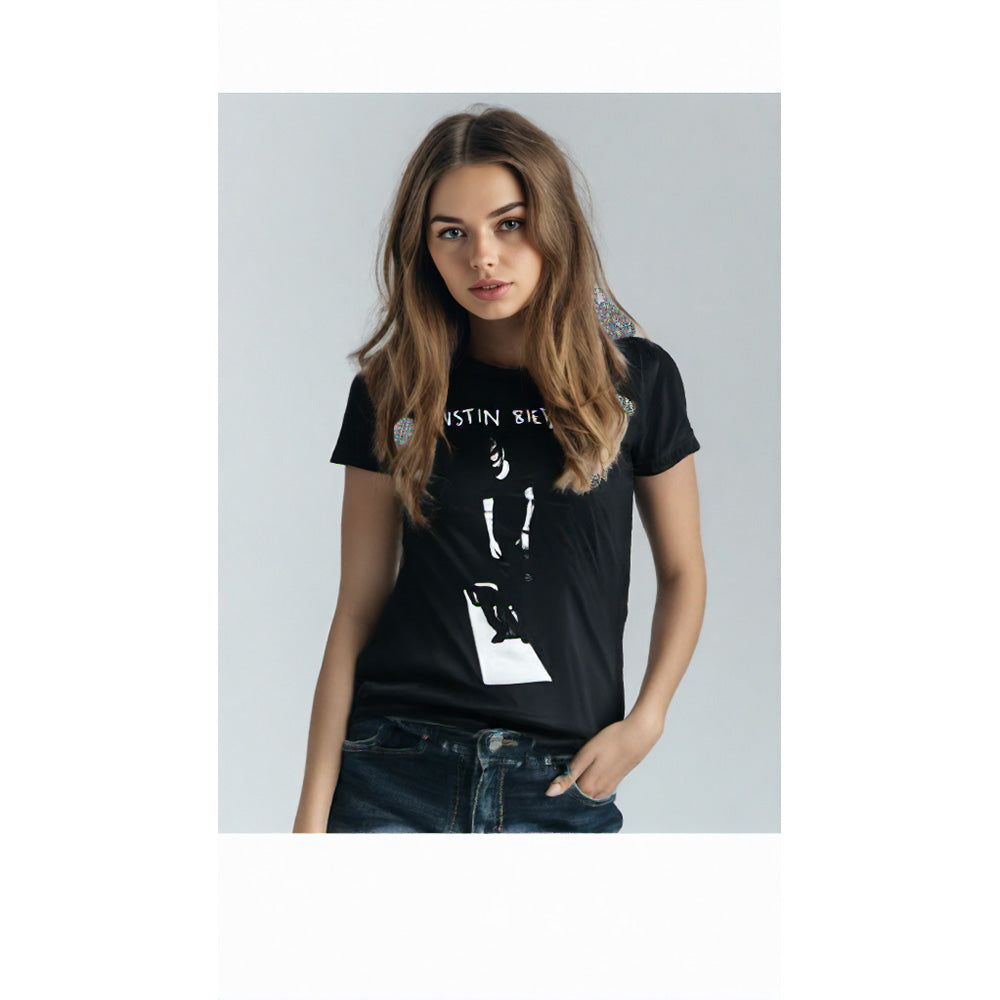 
                  
                    JUSTIN BIEBER ジャスティンビーバー - JB FLOOR / Tシャツ / レディース
                  
                