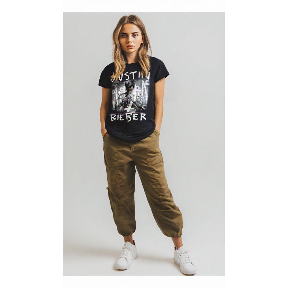 
                  
                    【廃番ラスト販売/特別価格】JUSTIN BIEBER ジャスティンビーバー - Purpose Album / Tシャツ / レディース
                  
                