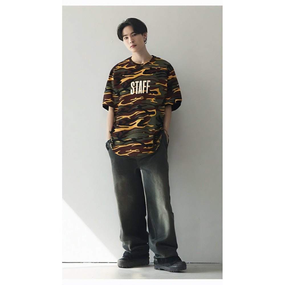 JUSTIN BIEBER ジャスティンビーバー - Purpose Tour Staff (Ex - Tour / バックプリントあり) / Tシャツ / メンズ - PGS
