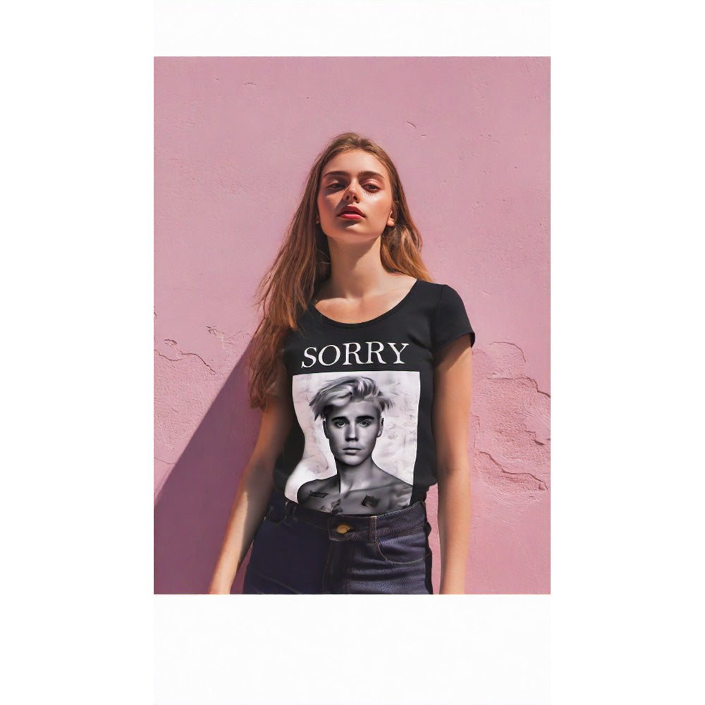 JUSTIN BIEBER ジャスティンビーバー - SORRY / Amplified（ ブランド ） / レア / Tシャツ / レディース - PGS