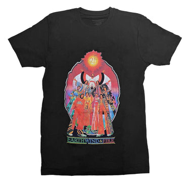 EARTH, WIND & FIRE アース・ウィンド・アンド・ファイアー - Let's Groove / バックプリントあり / Tシャツ / メンズ