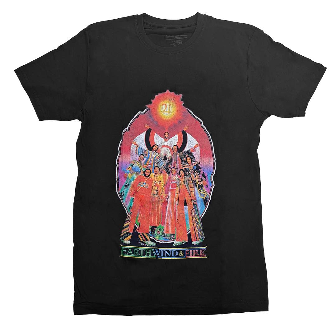 
                  
                    EARTH, WIND & FIRE アース・ウィンド・アンド・ファイアー - Let's Groove / バックプリントあり / Tシャツ / メンズ
                  
                