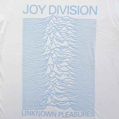 JOY DIVISION ジョイディビジョン - Unknown Pleasures Blue on White / Tシャツ / メンズ 【公式 / オフィシャル】