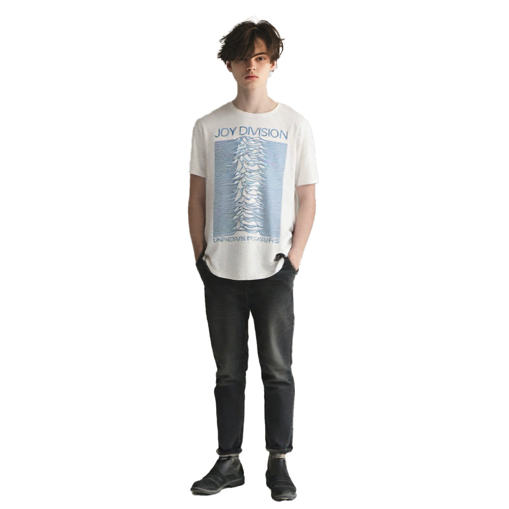 
                  
                    JOY DIVISION ジョイディビジョン - Unknown Pleasures Blue on White / Tシャツ / メンズ 【公式 / オフィシャル】
                  
                