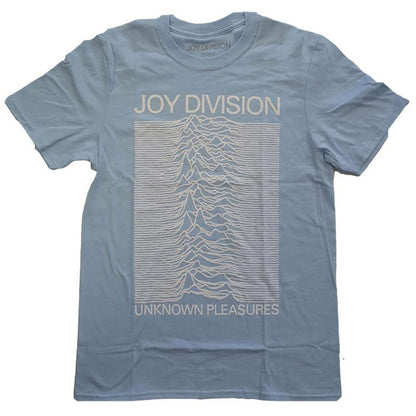 JOY DIVISION ジョイディビジョン - Unknown Pleasures White On Blue / Tシャツ / メンズ 【公式 / オフィシャル】