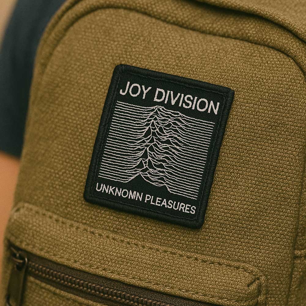 JOY DIVISION ジョイディビジョン - Unknown Pleasures / ワッペン 【公式 / オフィシャル】