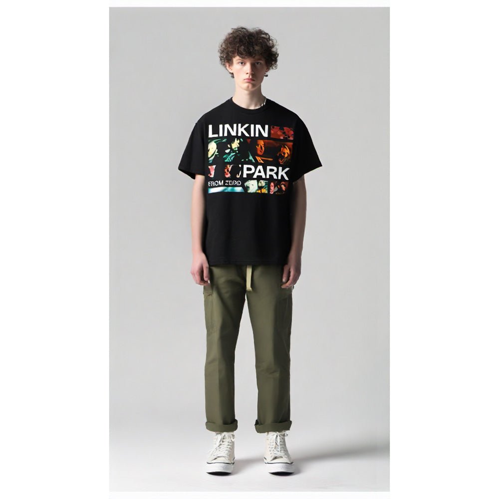 LINKIN PARK リンキンパーク (結成 30周年 ) - FROM ZERO FZR PHOTO GRID / Tシャツ / メンズ - PGS