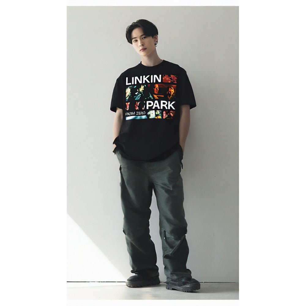 LINKIN PARK リンキンパーク (結成 30周年 ) - FROM ZERO FZR PHOTO GRID / Tシャツ / メンズ - PGS