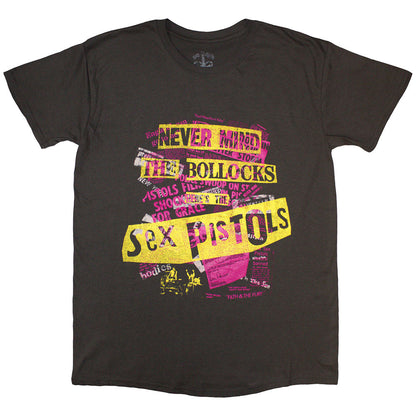 SEX PISTOLS セックスピストルズ - NMTB Text Overlay / Tシャツ / メンズ 【公式 / オフィシャル】