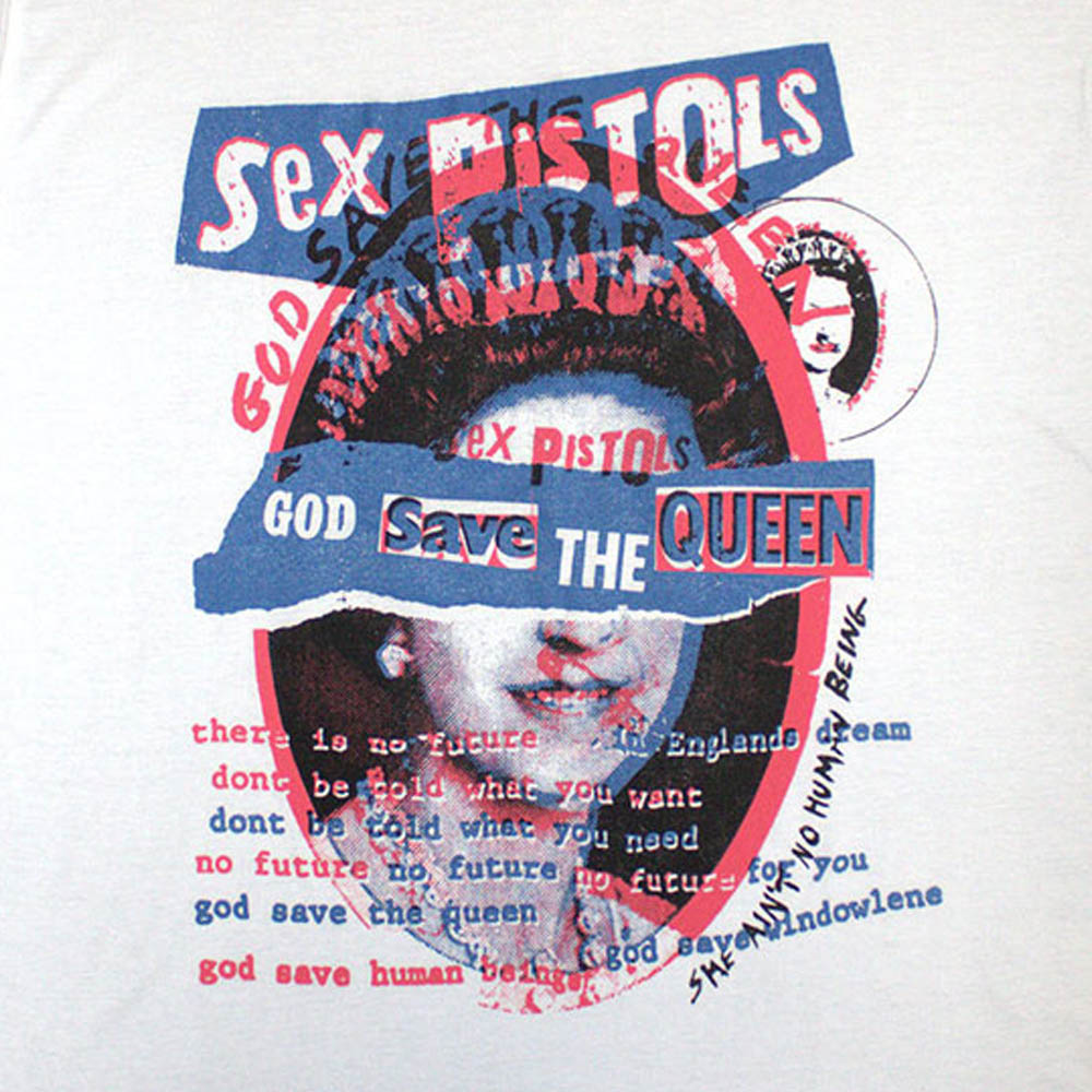 SEX PISTOLS セックスピストルズ - God Save The Queen Overlay / Tシャツ / メンズ 【公式 / オフィシャル】